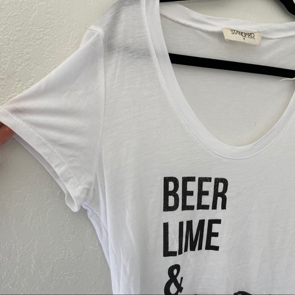 Beer Lime & Tan Lines Tee - Picture 5 of 10